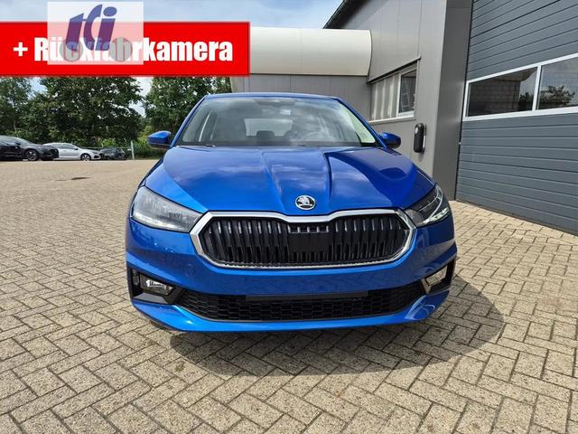 Skoda Fabia 1.0 TSI 115PS DSG Selection 5-türig Rückf.Kamera Parksensoren Sitzheizung Multifunktionslenkrad Klima Skoda-Radio Bluetooth Touchscreen Tempomat Nebelsch. Apple CarPlay + Android Auto 