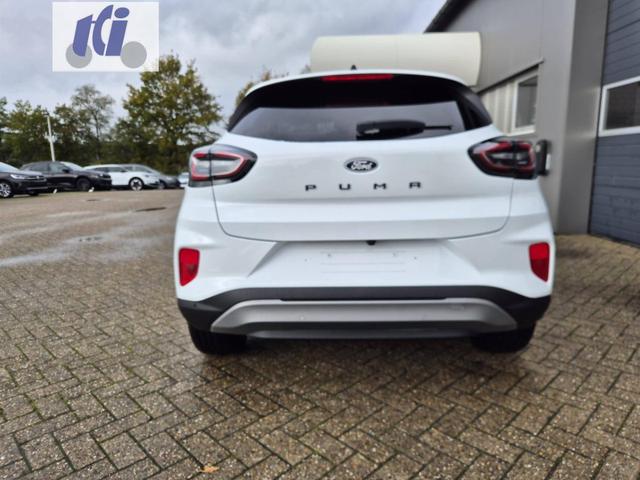 Ford Puma Titanium 1.0 EcoBoost Hybrid 125PS Automatik Klimaautomatik Sitzheizung Lenkradheizung Frontscheibe beheizb. LED-Scheinwerfer Ford-Navi SYNC4 Bluetooth Apple CarPlay Android Auto PDC 17-LM 