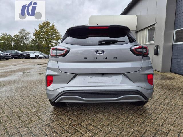 Ford Puma ST-Line X 1.0 EcoBoost Hybrid 125PS Automatik NEUES MODELL 360°Kamera AbstandsTempomat el.Heckklappe Premium Leder (Sensico) B+O-Sound Klimaautomatik Sitzheizung Lenkradheizung Frontscheibe beheizb. Ford-Navi SYNC4 Bluetooth Apple CarPlay Android A 