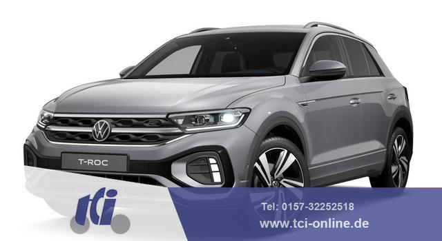 Volkswagen T-Roc - R-Line 1.5 TSI 150PS inkl. R-LINE-STYLE SPORTSITZE EDELSTAHLPEDALE CLIMATRONIC READY2DISCOVER/USB VO+HI/BT/DAB/APPCONNECT DIG. COCKPIT SITZHEIZUNG LED-SCHEINW. AMBIENTEBEL. ACC MUFU-LEDERLENKRAD PARKLENKASS. FERNLICHTASS. 17"ALU