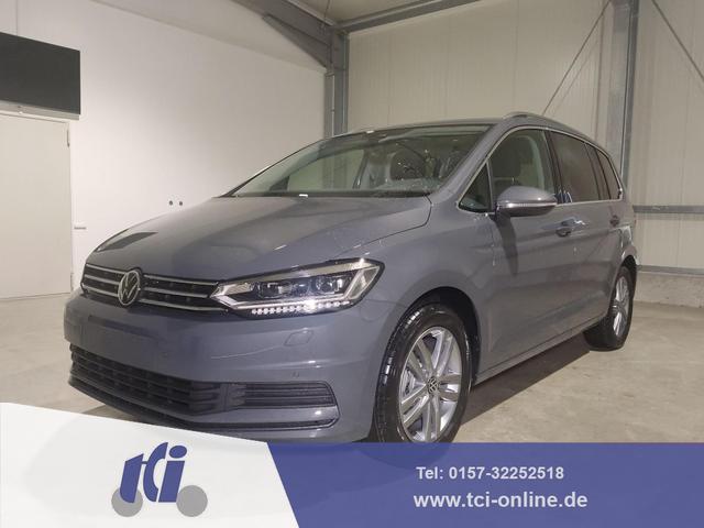 Volkswagen Touran - Comfortline 1.5 TSI 150 PS DSG 7-Sitzer-AHK-Navi-LED-Kessy-Rückfahrkamera-Parklenkassist-el.Heckklappe-ACC-3-Zonen Klimaautomatik-Chrompaket-17''Alu