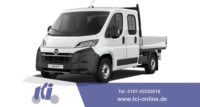 Opel Movano - Pritschenwagen Doppelkabine L3 3.5t verstärkt 2.2 BlueHDi 180 8-