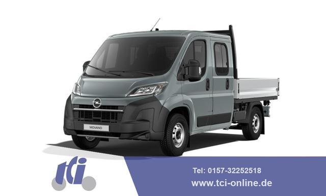 Opel Movano - Pritschenwagen Doppelkabine L3 3.5t verstärkt 2.2 BlueHDi 180 8-