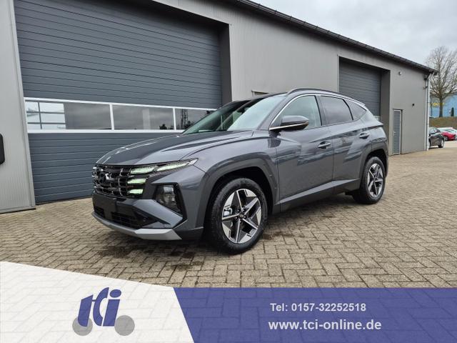 Hyundai TUCSON - Trend 1.6 T-GDI 160PS FACELIFT MY2025 elektr. Heckklappe Teil-Leder Sitzheizung v+h Lenkradheizung Klimaautomatik Navi Touchscreen DAB+ wireless Apple CarPlay + Android Auto PDC Rückf.-Kamera Matrix-LED-Scheinw.