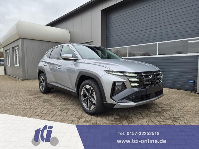 Hyundai TUCSON - Trend 1.6 T-GDI 160PS FACELIFT MY2025 elektr. Heckklappe Teil-Leder Sitzheizung v+h Lenkradheizung Klimaautomatik Navi Touchscreen DAB+ wireless Apple CarPlay + Android Auto PDC Rückf.-Kamera Matrix-LED-Scheinw.