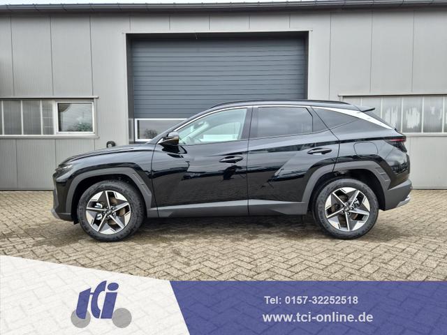 Hyundai TUCSON - Trend 1.6 T-GDI 160PS FACELIFT MY2025 elektr. Heckklappe Teil-Leder Sitzheizung v+h Lenkradheizung Klimaautomatik Navi Touchscreen DAB+ wireless Apple CarPlay + Android Auto PDC Rückf.-Kamera Matrix-LED-Scheinw.