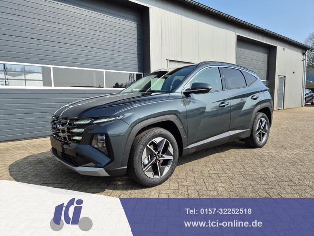 Hyundai TUCSON - Trend 1.6 T-GDI 160PS Automatik FACELIFT MY2025 4xKamera elektr. Heckklappe Teil-Leder Sitzheizung v+h Lenkradheizung ACC Klimaautomatik Navi Touchscreen DAB+ wireless Apple CarPlay + Android Auto PDC Matrix-LED-Scheinw.