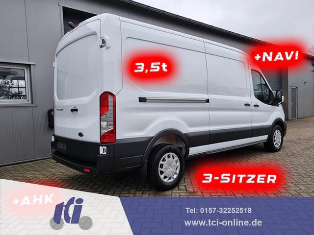 Ford Transit - L3H2 2.0 TDCi 130PS Trend 3,5t 3-Sitzer AHK Klima Navi Bluetooth DAB Frontscheibe beheizb. PDC v+h Rückf.Kamera Tempomat