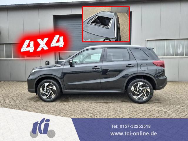Suzuki Vitara - Comfort+ 129PS HYBRID 4x4 ALLGRIP 1.4 Boosterjet Allrad elektr. PanoDach Teilleder mit Alcantara Navi Klimaautomatik Sitzheizung ACC PDC v+h Rückf.Kamera Suzuki-Radio Apple CarPlay Android Auto Touchscreen 2xKeyless 17-LM