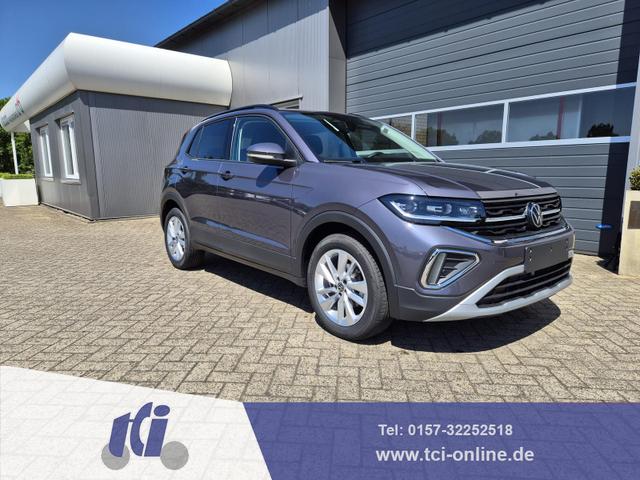 Volkswagen T-Cross - 1.0 TSI 116PS DSG Life LED-Matrix-Scheinwerfer Klimaautomatik Sitzheizung PDC Rückf.Kamera 17-LM abged.Scheiben 2xKeyless DAB+ Bluetooth Touchscreen Apple CarPlay Android Auto