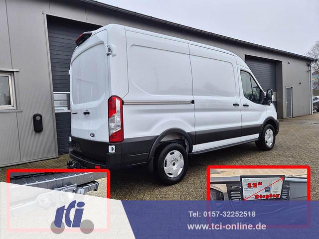 Ford Transit - L2H2 2.0 EcoBlue 165PS Trend Heckantrieb 3,5t 2-Sitzer AHK Sitzheizung Lenkradheizung Frontscheibe beheizb. Klimaautomatik PDC v+h Rückf.Kamera Bluetooth DAB Apple CarPlay Android Auto Tempomat Ganzj.Reifen