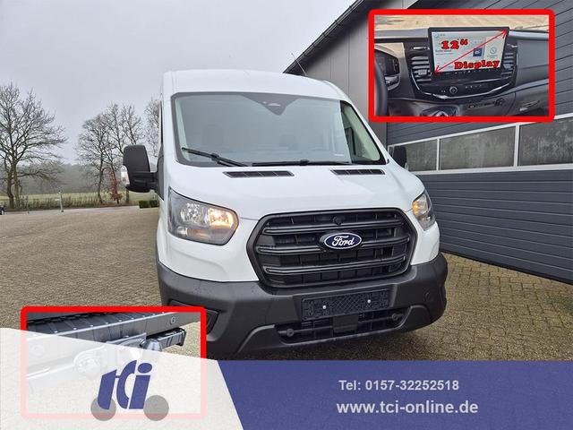 Ford Transit - L2H2 2.0 EcoBlue 165PS Trend Heckantrieb 3,5t 2-Sitzer AHK Sitzheizung Lenkradheizung Frontscheibe beheizb. Klimaautomatik PDC v+h Rückf.Kamera Bluetooth DAB Apple CarPlay Android Auto Tempomat Ganzj.Reifen