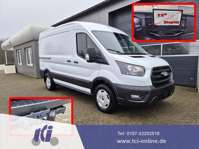 Ford Transit - L2H2 2.0 EcoBlue 130PS Trend 3,5t 3-Sitzer AHK Sitzheizung Lenkradheizung Frontscheibe beheizb. Klimaautomatik Bluetooth DAB Apple CarPlay Android Auto PDC v+h Rückf.Kamera Tempomat