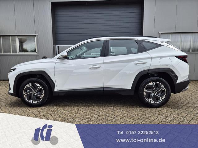 Hyundai TUCSON - 1.6 T-GDI 160PS Sitzheizung Lenkradheizung Klimaautomatik Navi 12,3"-Touchscreen DAB+ wireless Apple CarPlay + Android Auto PDC v+h Rückf.Kamera 2xKeyless 17-LM