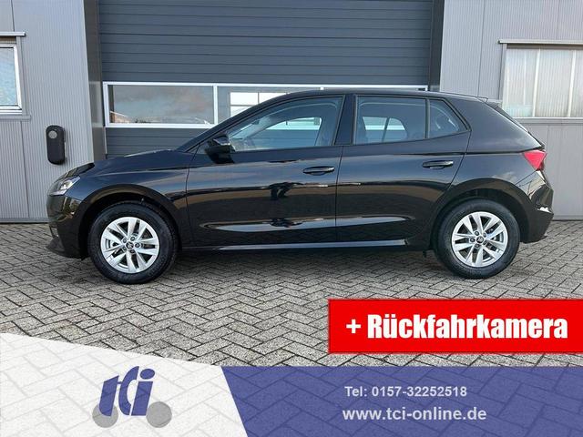 Skoda Fabia - 1.0 TSI 115PS DSG Selection 5-türig 15"LM Rückf.Kamera Parksensoren Sitzheizung Multifunktionslenkrad Klima Skoda-Radio Bluetooth Touchscreen Tempomat Nebelsch. Apple CarPlay + Android Auto