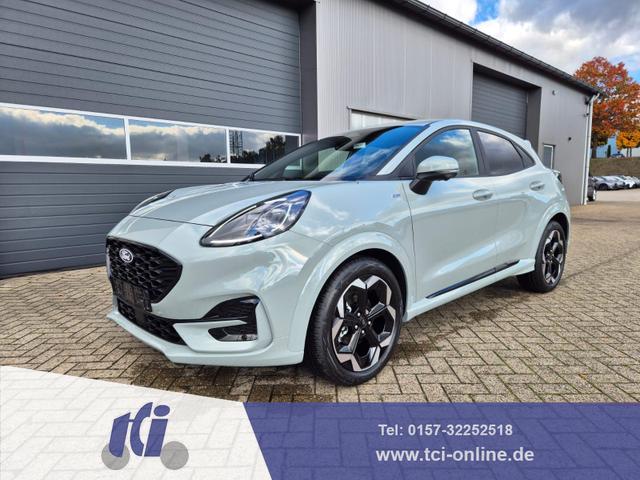 Ford Puma - ST-Line X 1.0 EcoBoost Hybrid 125PS Automatik NEUES MODELL 360°Kamera AbstandsTempomat el.Heckklappe Premium Leder (Sensico) B+O-Sound Klimaautomatik Sitzheizung Lenkradheizung Frontscheibe beheizb. Ford-Navi SYNC4 Bluetooth Apple CarPlay Android A