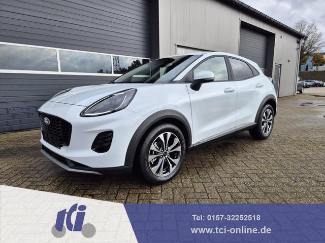 Ford Puma - Titanium 1.0 EcoBoost Hybrid 125PS Automatik Klimaautomatik Sitzheizung Lenkradheizung Frontscheibe beheizb. LED-Scheinwerfer Ford-Navi SYNC4 Bluetooth Apple CarPlay Android Auto PDC 17-LM