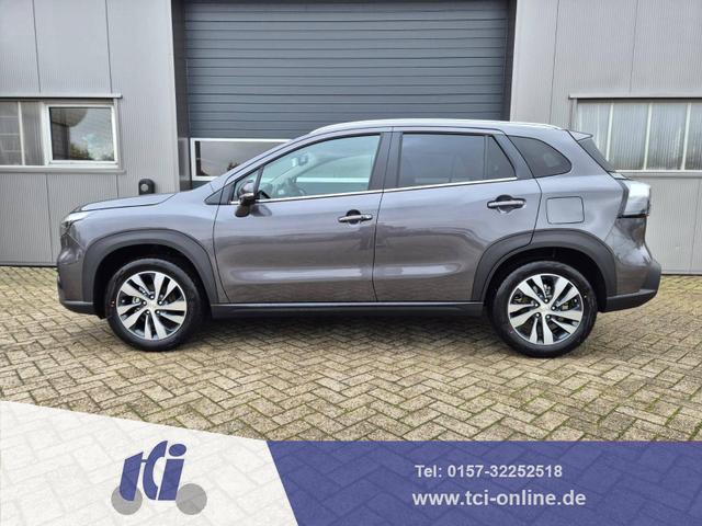 Suzuki S-Cross - Comfort+ 129PS MHEV 1.4 Boosterjet Teilleder Navi Klimaautomatik Sitzheizung ACC PDC v+h 4x Kamera Suzuki-Radio Apple CarPlay Android Auto Touchscreen 2xKeyless 17-LM