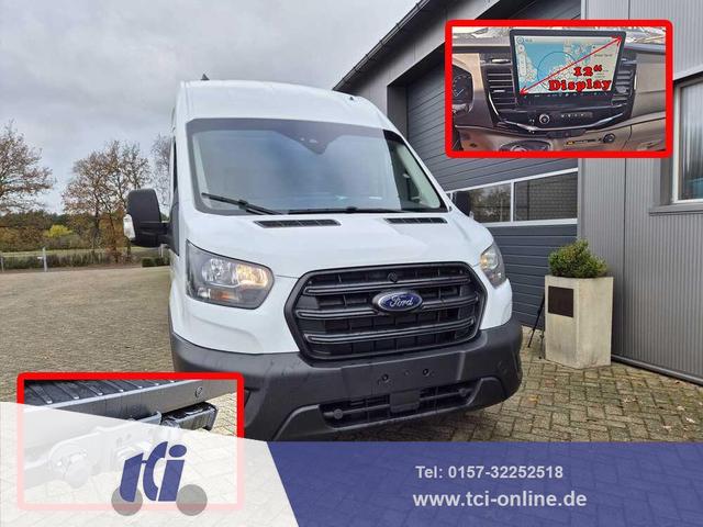 Ford Transit - 350 L4H3 2.0 EcoBlue 130PS Trend Heckantrieb 3,5t 2-Sitzer AHK Sitzheizung Frontscheibe beheizb. Klimaautomatik Navi PDC v+h Bluetooth DAB Apple CarPlay Android Auto Tempomat Ganzj.Reifen