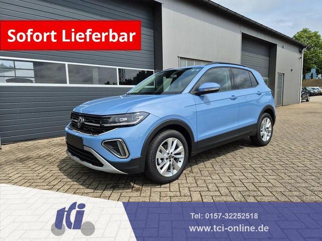 Volkswagen T-Cross - 1.0 TSI 116PS DSG Life LED-Matrix-Scheinwerfer Klimaautomatik Sitzheizung PDC R&uuml;ckf.Kamera 17-LM abged.Scheiben 2xKeyless DAB+ Bluetooth Touchscreen Apple CarPlay Android Auto