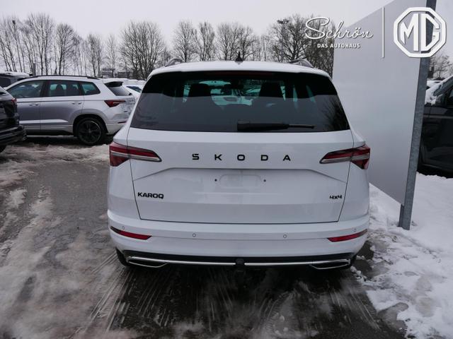 Skoda Karoq Sportline 2.0 TSI 4x4 DSG*AHK*ACC*PDC-HI*LED*SHZ*TEMPOMAT*SMARTLINK 