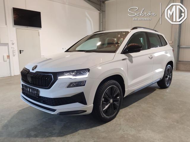 Skoda Karoq - Sportline 2.0 TSI 190 PS 4x4 DSG Navi-Anhängerkupplung-Garantie-LED-Matrix-AppleCarPlay-Android-Auto-ACC-Kessy-2-Zonen-Klimaautomatik-18''Alu