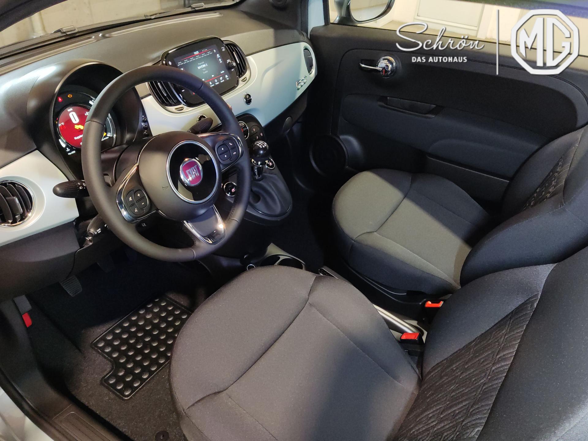 Fiat 500 Top Star 1.0 GSE Hybrid 70 PS  Navi-DAB-AndroidAutoAppleCarPlay-Tempomat-Klima-15Alu-Sofort bei  EU-Autohaus Schrön