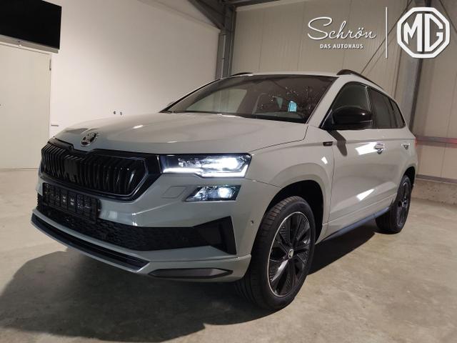 Skoda Karoq - Sportline 2.0 TSI 190 PS 4x4 DSG Navi-Anhängerkupplung-Garantie-LED-Matrix-AppleCarPlay-Android-Auto-ACC-Kessy-2-Zonen-Klimaautomatik-18''Alu