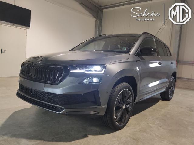 Skoda Karoq - Sportline 1,5 TSI 150 PS DSG Navi-Anhängerkupplung-LED-Matrix-AppleCarPlay-Android-Auto-ACC-Kessy-2-Zonen-Klimaautomatik-18''Alu-Sofort