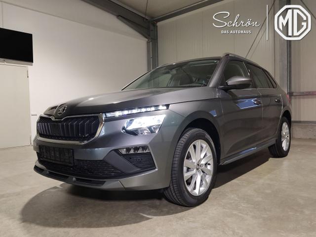 Skoda Kamiq - 130 Jahre Premium Edition 1.5 TSI 150 PS DSG Anhängerkupplung-AppleCarPlay-AndroidAuto-Winterpaket-Alcantara-DAB-Tempomat-Totwinkelassist-Kamera-SunSet-el.Heckklappe-17''Alu