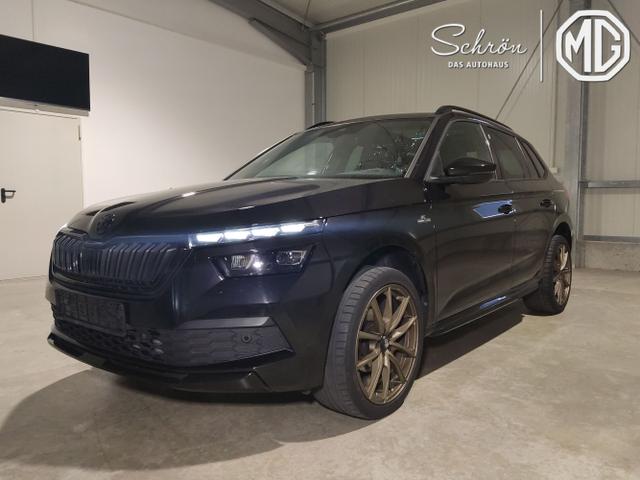 Skoda Kamiq - Monte Carlo 1.5 TSI 150 PS DSG Anhängerkupplung-Kamera-Navi-Soundsystem-el.Heckklappe-LED-Matrix-18''Alu