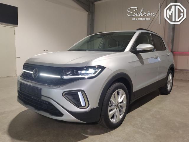 Volkswagen T-Cross - Exclusive 1.0 TSI 116 PS DSG AppleCarPlay-AndroidAuto-LED-Matrix-2-Zonen-Klimaanlage-Rückfahrkamera-Sitzheizung-Keyless-17''Alu-Sofort