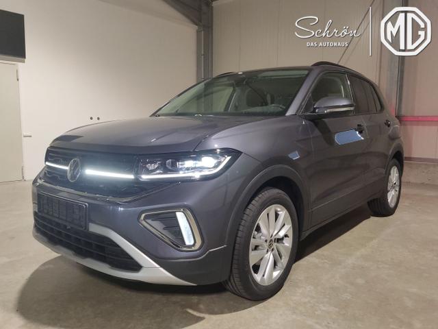 Volkswagen T-Cross - Exclusive 1.0 TSI 116 PS DSG AppleCarPlay-AndroidAuto-LED-Matrix-2-Zonen-Klimaanlage-Rückfahrkamera-Sitzheizung-17''Alu-Sofort