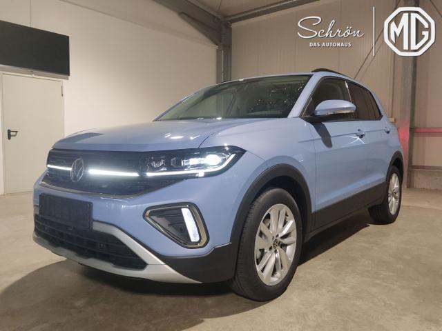 Volkswagen T-Cross - Exclusive 1.5 TSI 150 PS DSG AppleCarPlay-AndroidAuto-LED-Matrix-2-Zonen-Klimaanlage-Rückfahrkamera-Sitzheizung-Keyless-17''Alu-Sofort