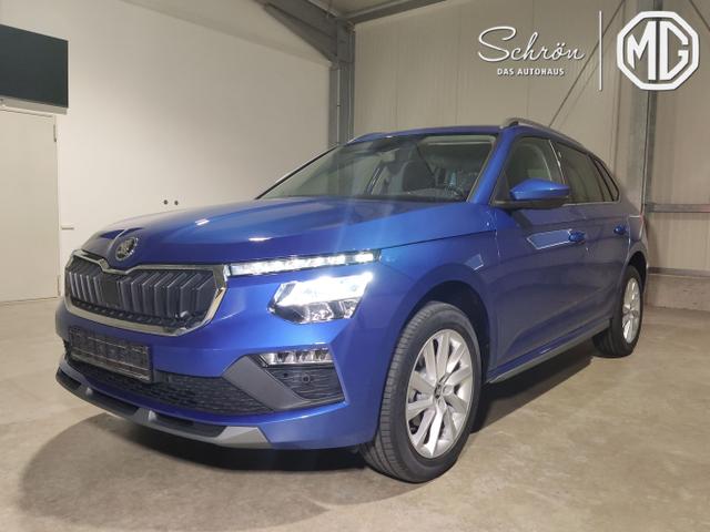 Skoda Kamiq - 130 Jahre Premium Edition 1.5 TSI 150 PS DSG Anhängerkupplung-AppleCarPlay-AndroidAuto-Winterpaket-Alcantara-DAB-Tempomat-Totwinkelassist-Kamera-SunSet-el.Heckklappe-17''Alu