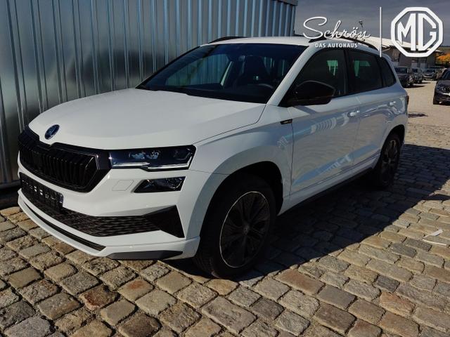 Skoda Karoq - Sportline 2.0 TSI 190 PS 4x4 DSG Navi-Anhängerkupplung-Garantie-LED-Matrix-AppleCarPlay-Android-Auto-ACC-Kessy-2-Zonen-Klimaautomatik-18''Alu-Sofort