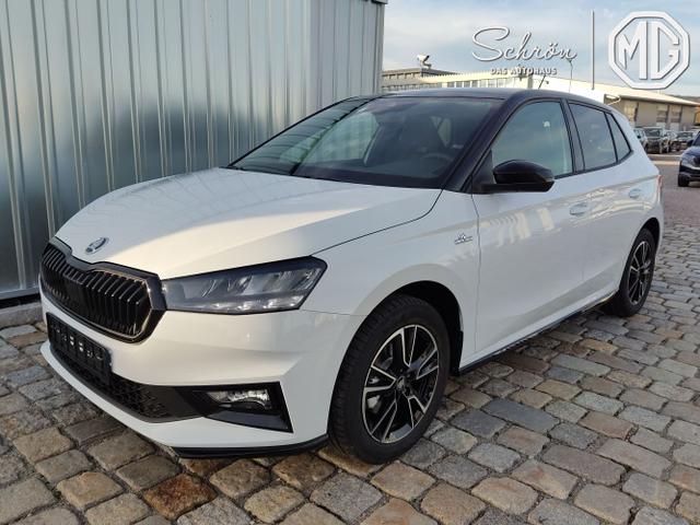 Skoda Fabia - Monte Carlo 1.0 TSI 116 PS DSG 4-Jahre-Garantie-ApplearPlay-AndroidAuto-LED-PDC-Sitzheizung-DAB-Klima-Schwarzes Dach-Sofort