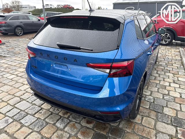 Skoda / Fabia / Blau / Monte Carlo / / , Beispielbilder, ggf. teilweise mit Sonderausstattung