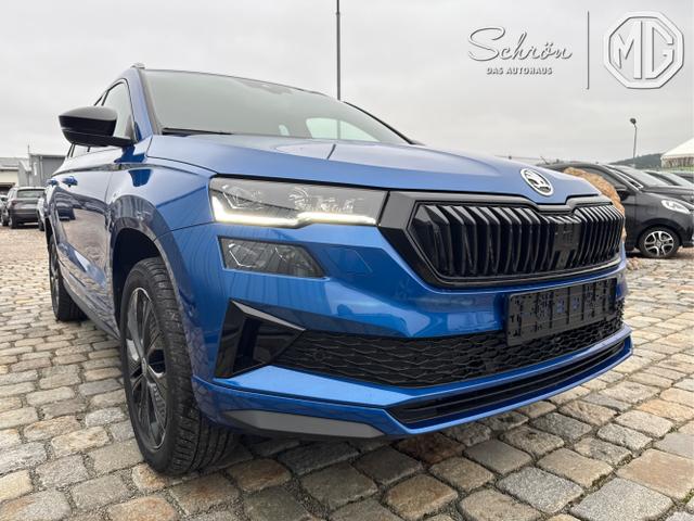 Skoda / Karoq / Blau / / / , Beispielbilder, ggf. teilweise mit Sonderausstattung