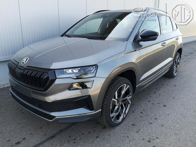 Skoda Karoq - Sportline 1.5TSI DSG AHK Matrix Leder 19 Zoll