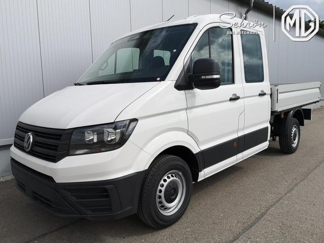 Volkswagen Crafter Pritschenwagen - Doka 35 Pritsche DSG PDC Tempomat 7 Sitzer
