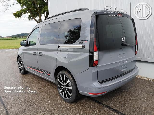 Volkswagen Caddy Basis 1.5TSI DSG Sport Edition ACC Kam GV5 App AHK Reling 