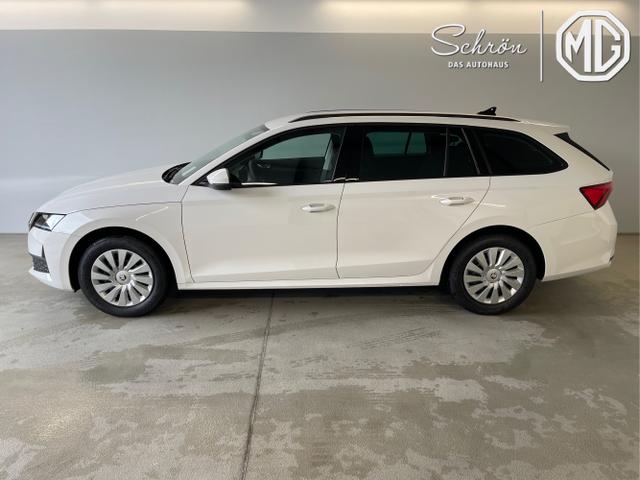 Skoda / Octavia Combi / Weiß / / / DSG AHK+Sitzheizung+App Connect