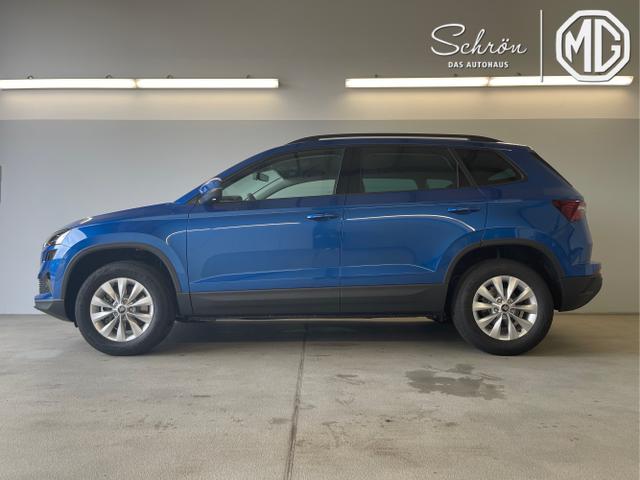 Skoda / Karoq / Blau / / / 150PS DSG AHK+Kessy