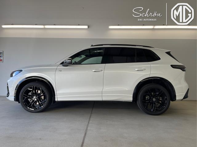 Volkswagen / Tiguan / Weiß / / / 193PS TDI 4M Black+AHK+Stdhz+360°+Leder+IQ.Light+Drive+HUD+Harman+Pano