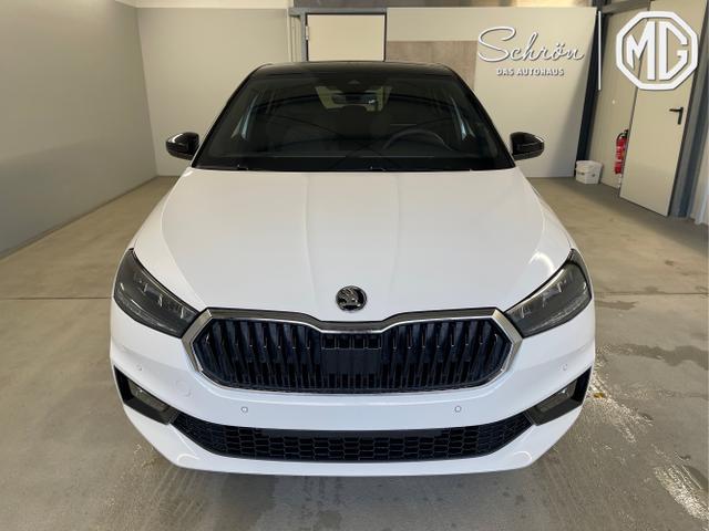 Skoda / Fabia / Weiß / / / Selection 115PS DSG Dynamic+Kamera+Kessy+Alu16+Sitzheiz+Climatronic+PDCvo+hi 