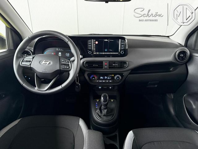 Hyundai i10 Comfort 1.2 GDI Automatik / Sitz + Lenkradheizung Navi Klimaautomatik Alu 15'' 