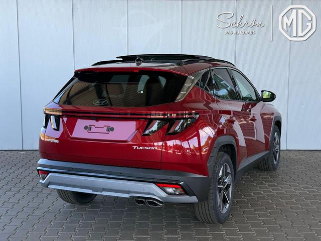 Hyundai TUCSON E-Motion 1.6 T-GDI 2WD / Panoramadach Sitz + Lenkradheizung LED Navi PDC V&H Kamera Alu 18" 