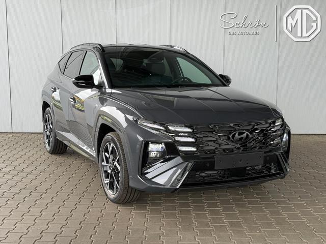 Hyundai TUCSON N-Line 1.6 T-GDI / E-Klappe PDC V&H + Kamera Keyless 3-Zonen Klimaaut. LED Navi Alu 19" Sonderpreis mit leichter Delle! 