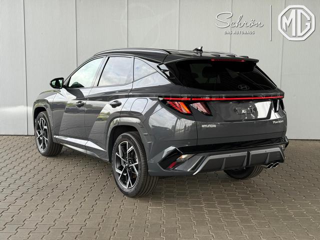 Hyundai TUCSON N-Line 1.6 T-GDI / E-Klappe PDC V&H + Kamera Keyless 3-Zonen Klimaaut. LED Navi Alu 19" Sonderpreis mit leichter Delle! 